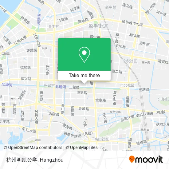 杭州明凯公学 map