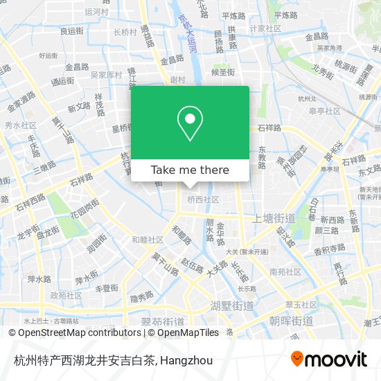 杭州特产西湖龙井安吉白茶 map