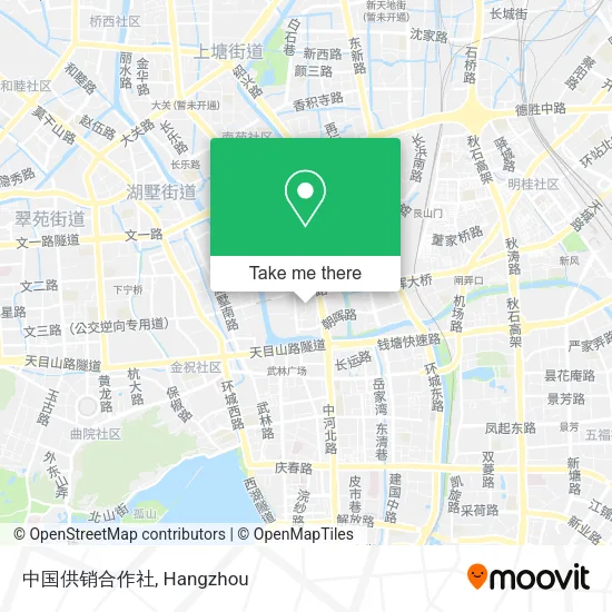 中国供销合作社 map