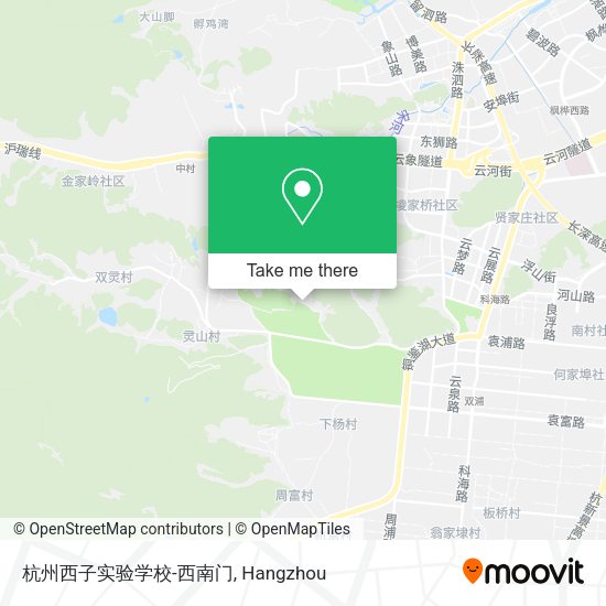 杭州西子实验学校-西南门 map