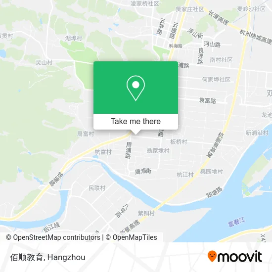 佰顺教育 map