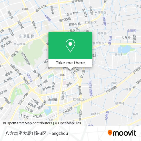 八方杰座大厦1幢-B区 map