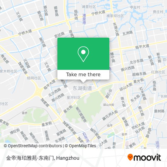 金帝海珀雅苑-东南门 map