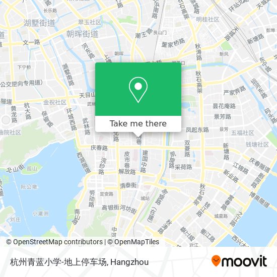 杭州青蓝小学-地上停车场 map