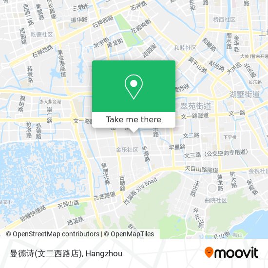 曼德诗(文二西路店) map