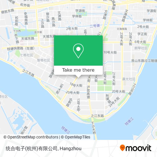 统合电子(杭州)有限公司 map
