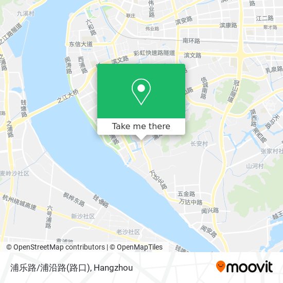浦乐路/浦沿路(路口) map