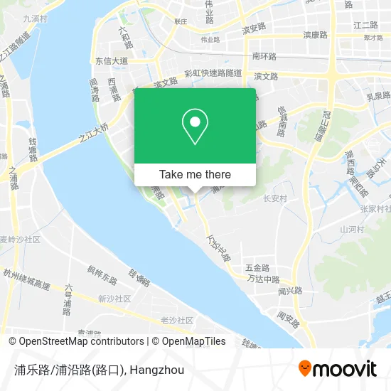 浦乐路/浦沿路(路口) map