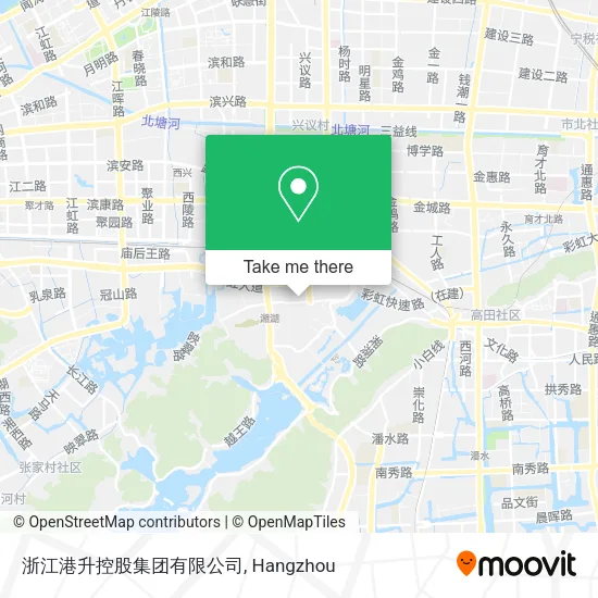 浙江港升控股集团有限公司 map