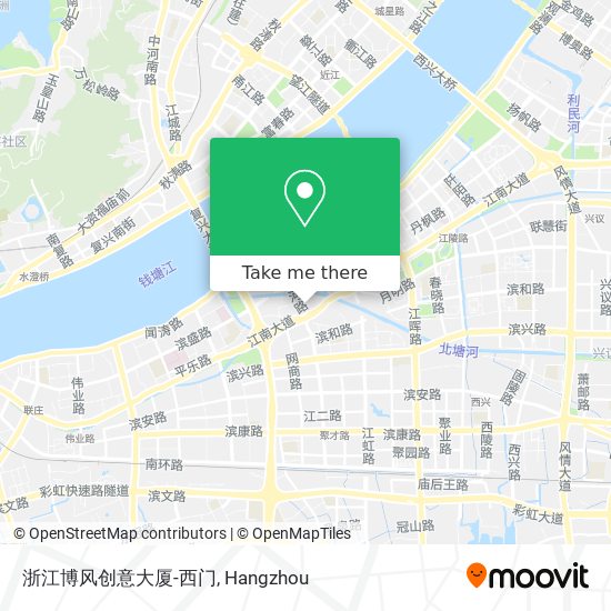浙江博风创意大厦-西门 map