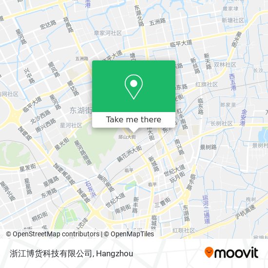 浙江博货科技有限公司 map