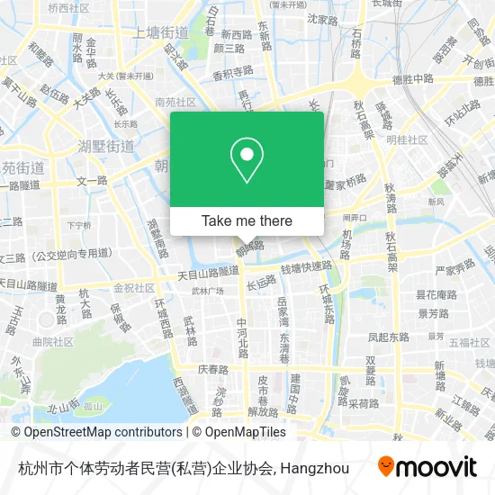 杭州市个体劳动者民营(私营)企业协会 map