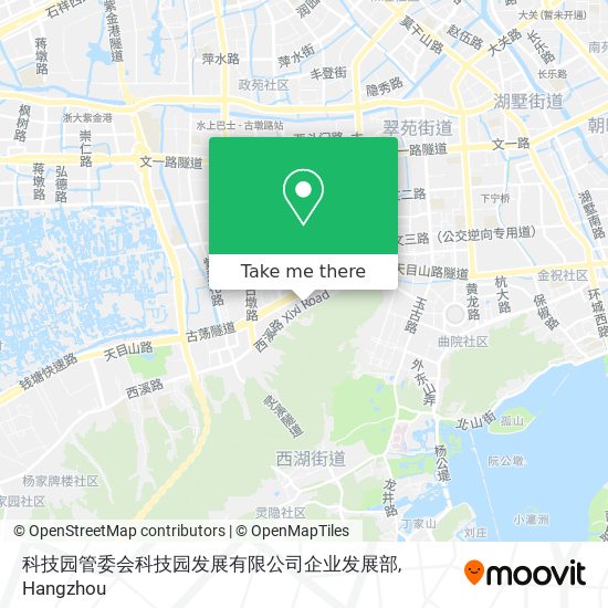 科技园管委会科技园发展有限公司企业发展部 map