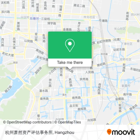 杭州萧然资产评估事务所 map