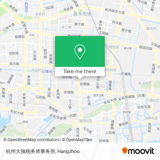 杭州大驰税务师事务所 map