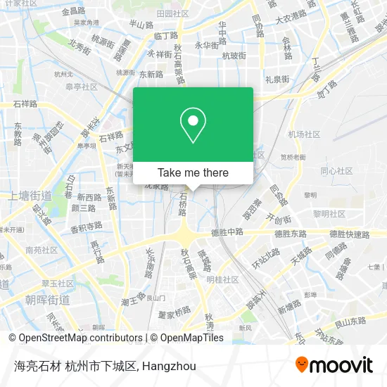 海亮石材 杭州市下城区 map
