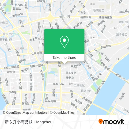 新东升小商品城 map