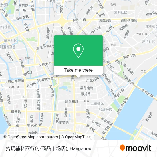 拾玥辅料商行(小商品市场店) map