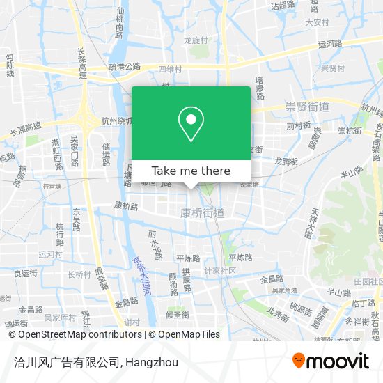 洽川风广告有限公司 map