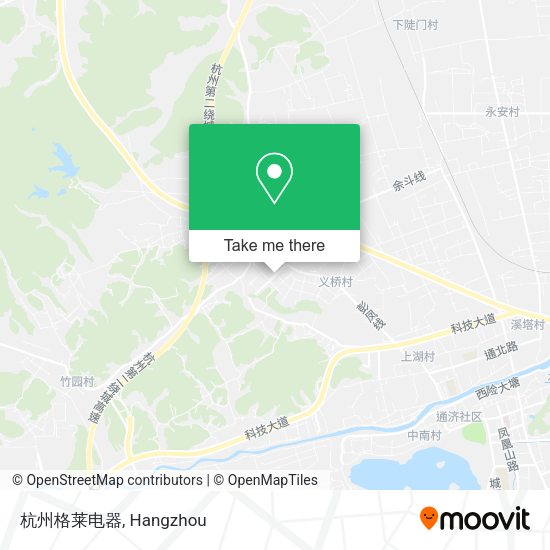 杭州格莱电器 map