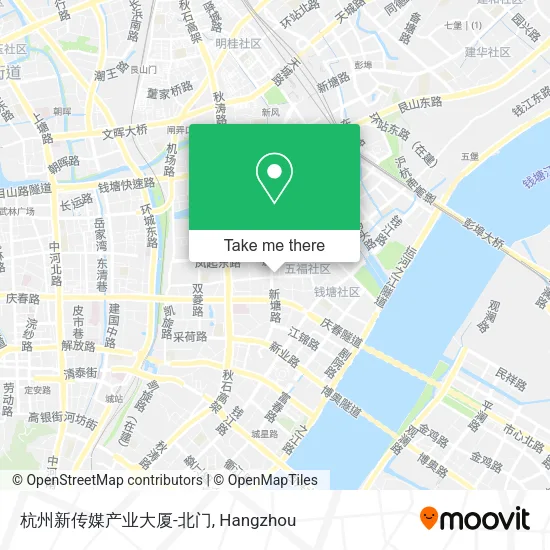 杭州新传媒产业大厦-北门 map