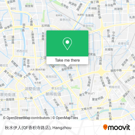 秋水伊人(QF香积寺路店) map