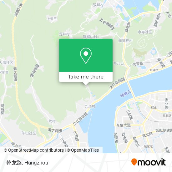乾龙路 map