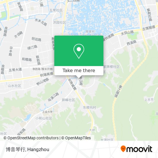 博音琴行 map