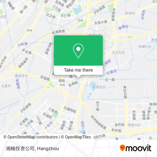 湘楠投资公司 map