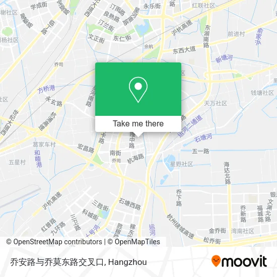 乔安路与乔莫东路交叉口 map
