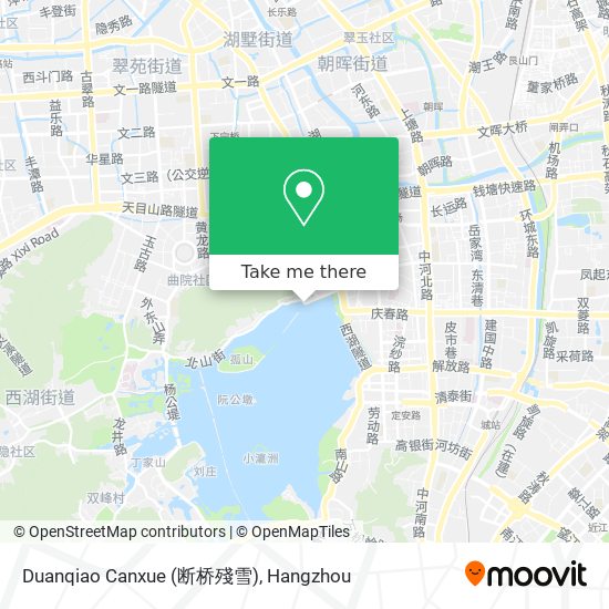 Duanqiao Canxue (断桥殘雪) map