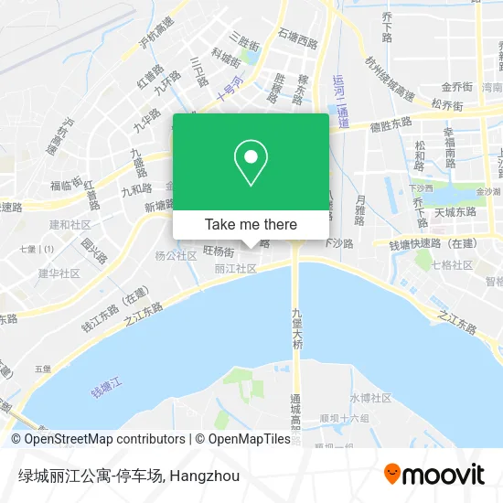 绿城丽江公寓-停车场 map