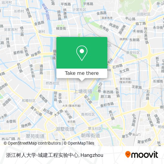 浙江树人大学-城建工程实验中心 map