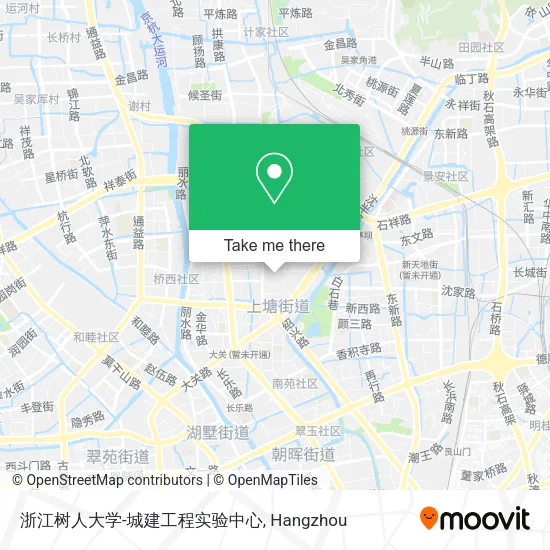 浙江树人大学-城建工程实验中心 map