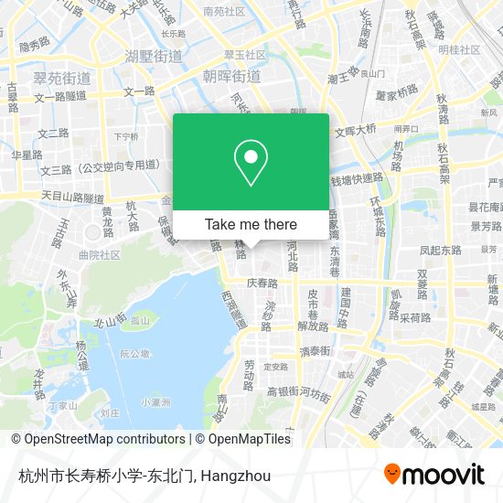 杭州市长寿桥小学-东北门 map