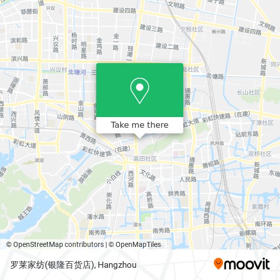 罗莱家纺(银隆百货店) map