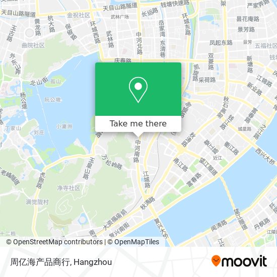 周亿海产品商行 map