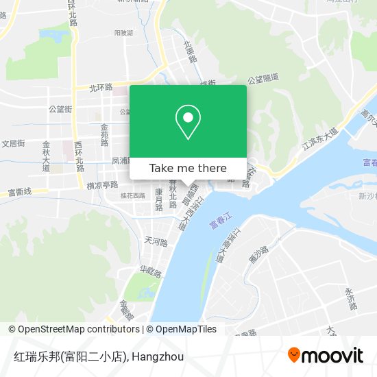 红瑞乐邦(富阳二小店) map