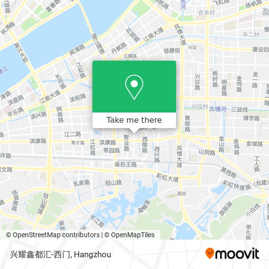 兴耀鑫都汇-西门 map