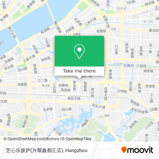 芝心乐披萨(兴耀鑫都汇店) map