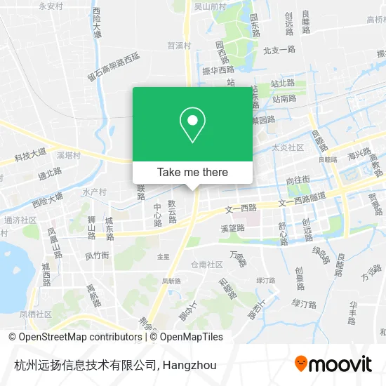 杭州远扬信息技术有限公司 map