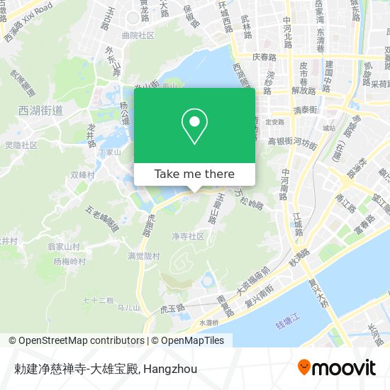 勅建净慈禅寺-大雄宝殿 map