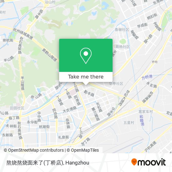 熬烧熬烧面来了(丁桥店) map