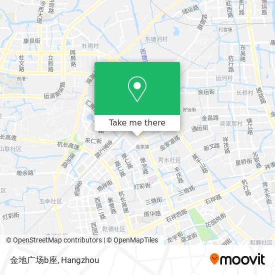 金地广场b座 map
