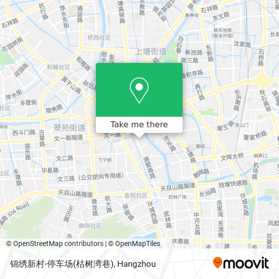 锦绣新村-停车场(枯树湾巷) map