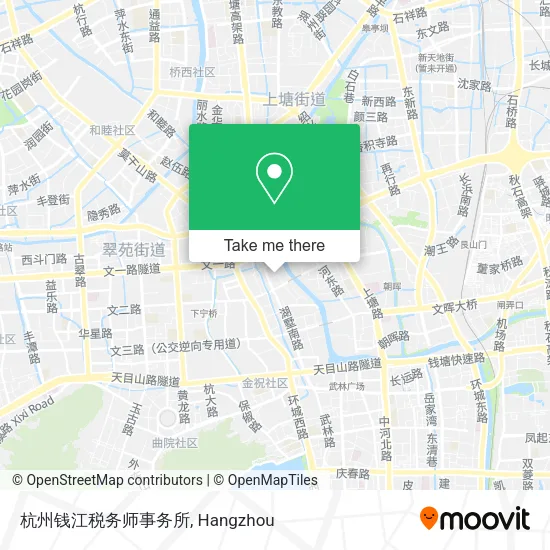 杭州钱江税务师事务所 map