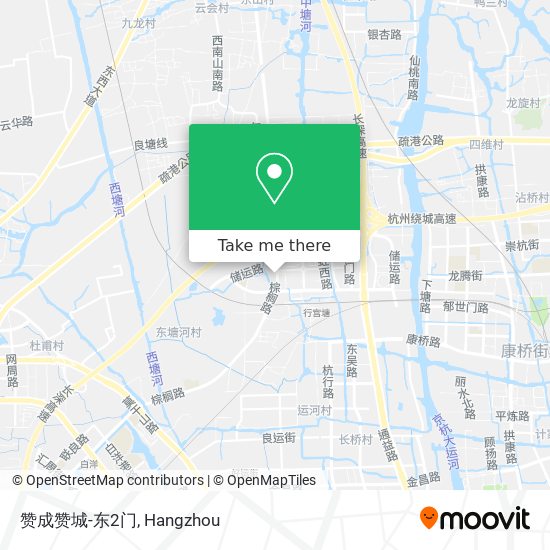 赞成赞城-东2门 map