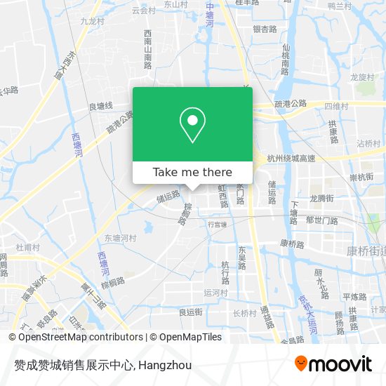 赞成赞城销售展示中心 map