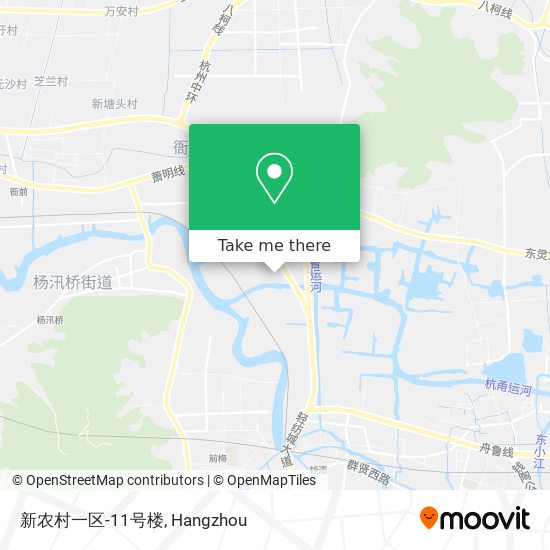 新农村一区-11号楼 map
