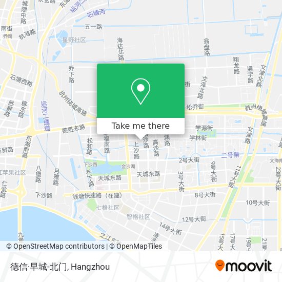 德信·早城-北门 map